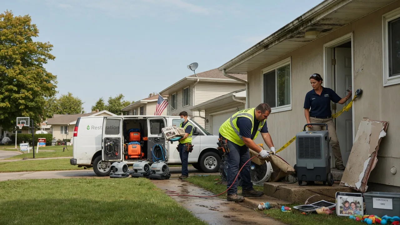 Water Damage Restoration in Oneida, WI near me